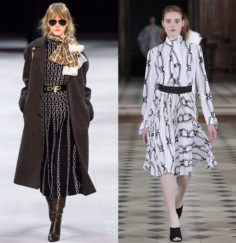 Tendances de la mode - chaînes