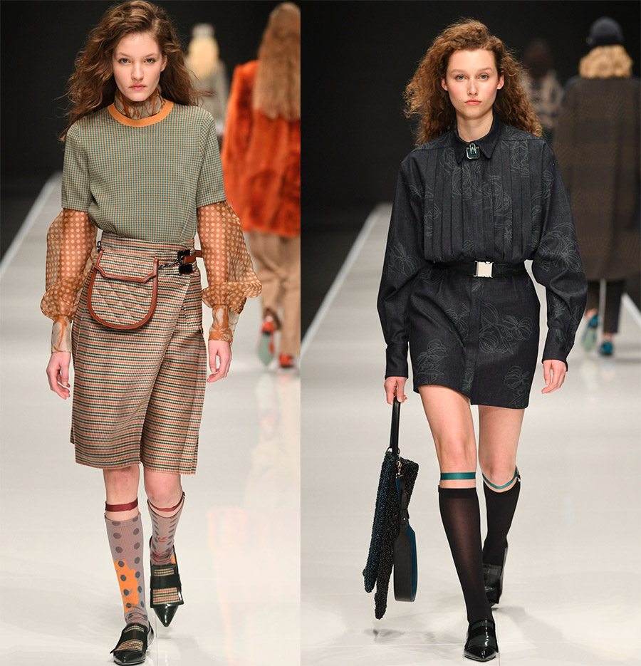 Images à la mode avec golf