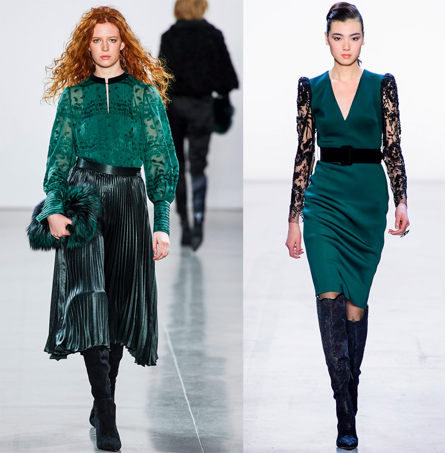 Nuances marines dans les vêtements