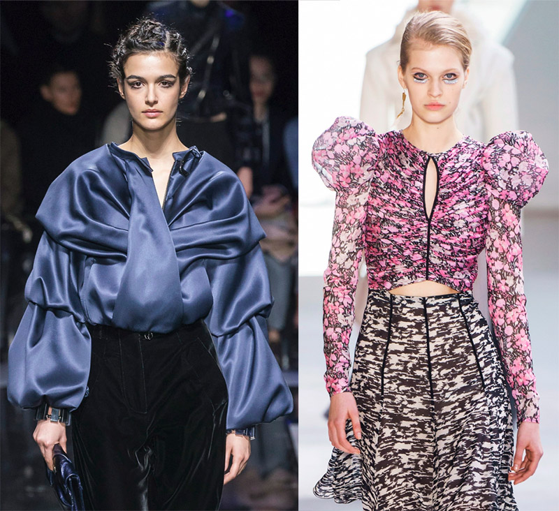 Chemisiers à la mode dans un style romantique