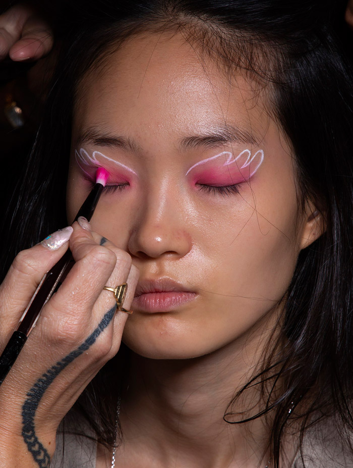 Maquillage des yeux printemps-été