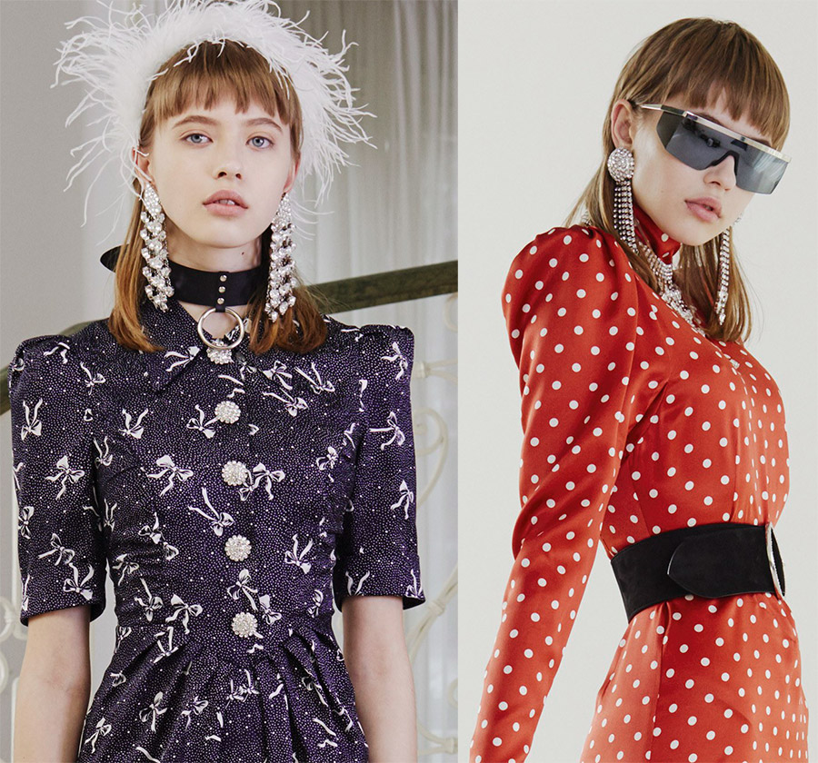 boucles d'oreilles rideaux à la mode