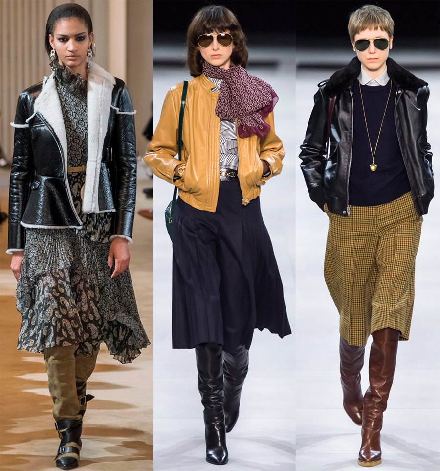 Vestes en cuir pour femmes