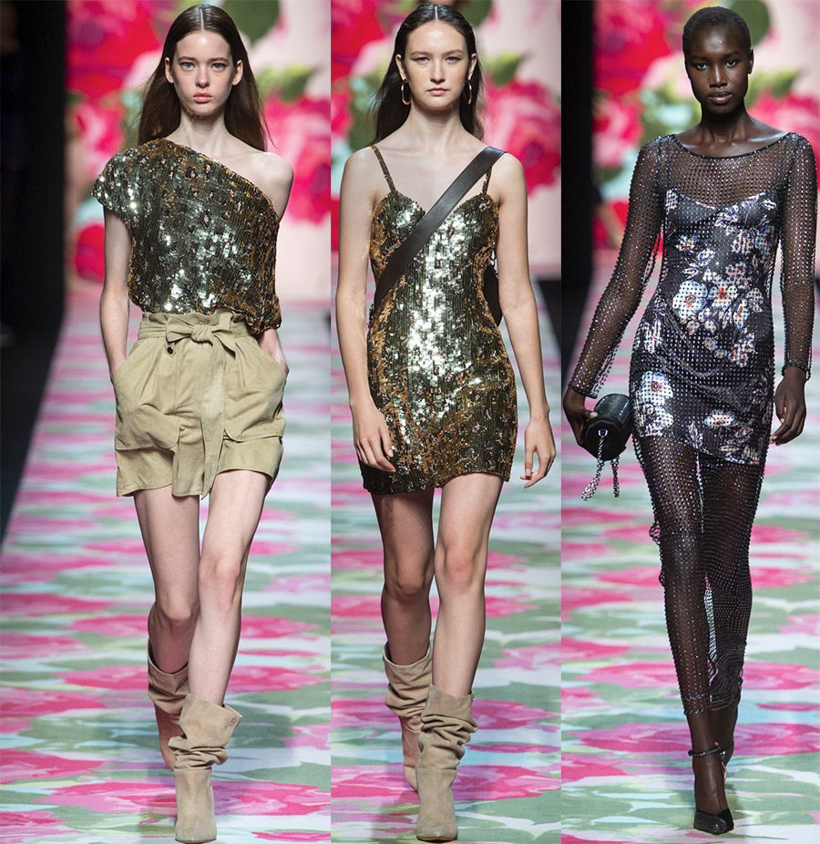 Mode lumineuse printemps-été