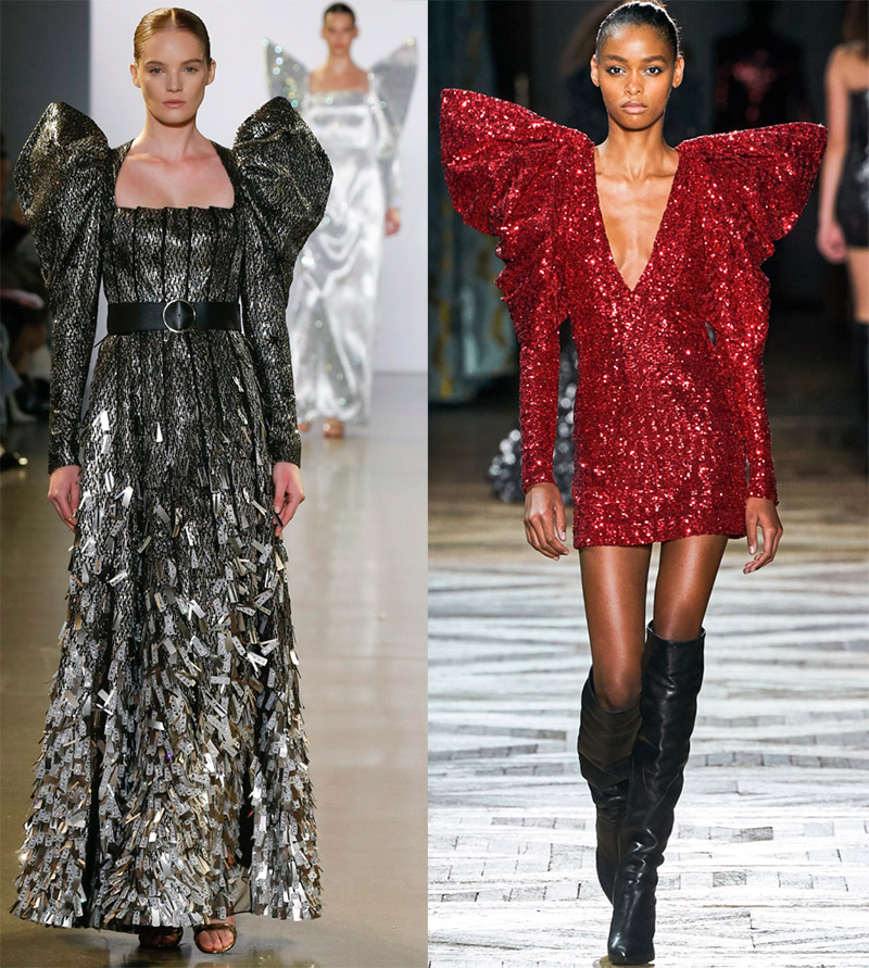 Robes à manches bouffantes