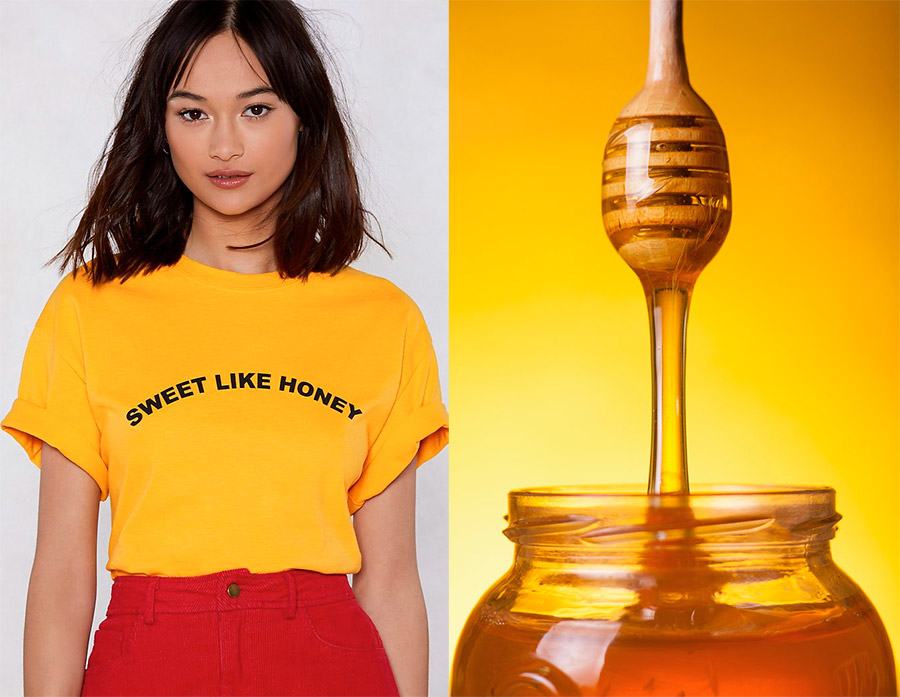 Masques cosmétiques à base de miel