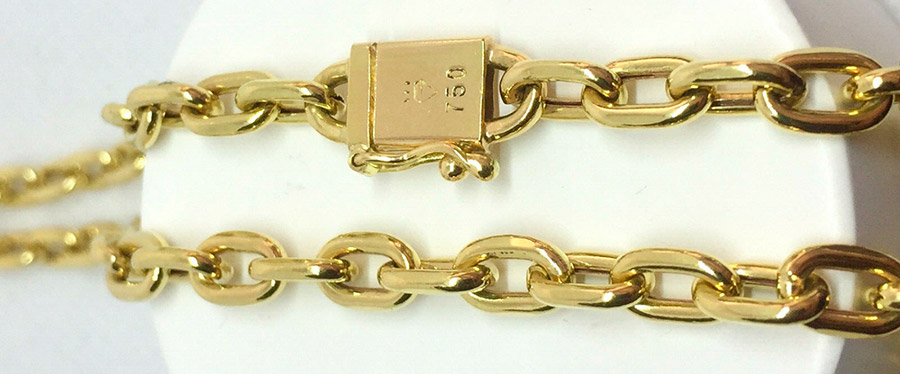 Tissage de chaîne d'ancre