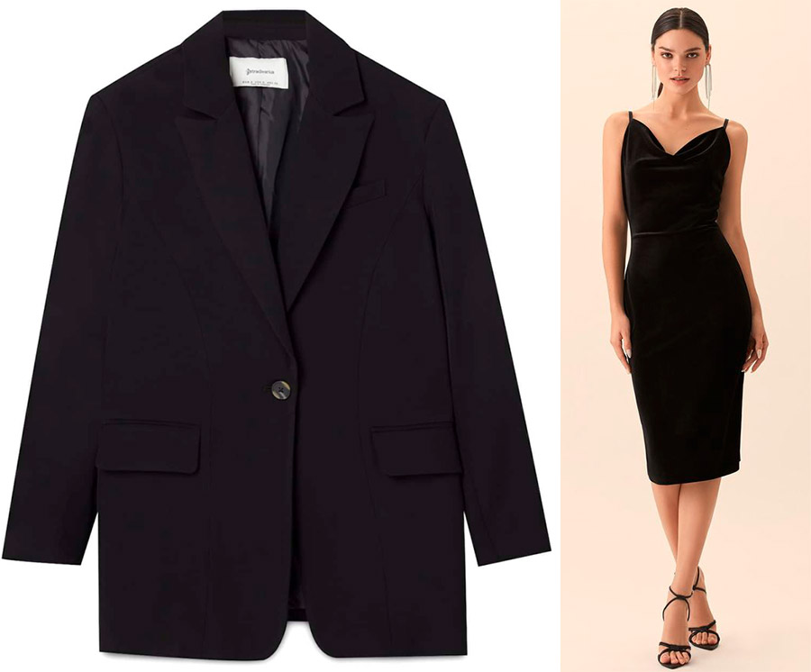 Robe et veste pour le nouvel an