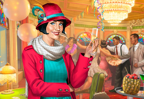 Fille des neiges 1920 - photos d'époque