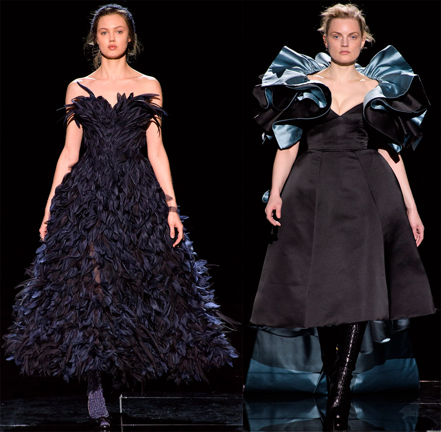 Robe de bal noire 2026