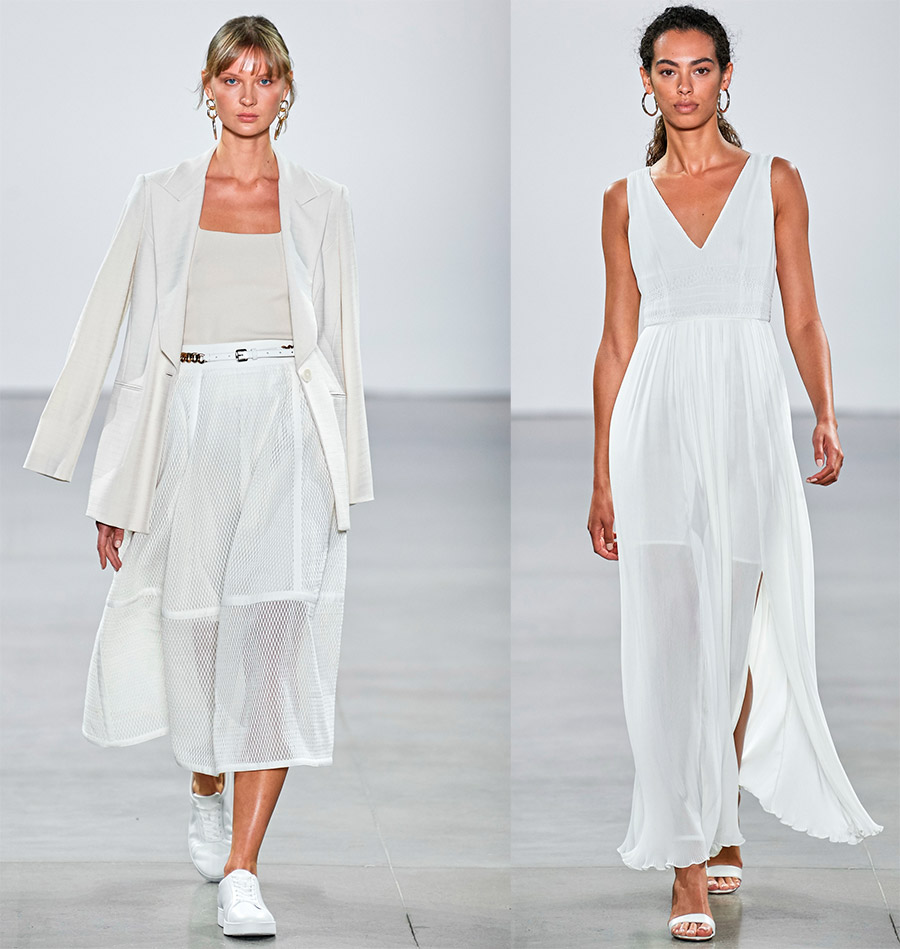 Photo d'images en total look blanc