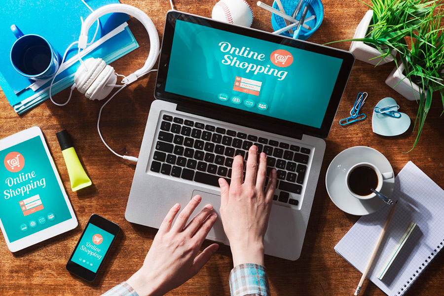 Achats photo en ligne de vêtements