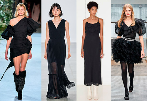 Robe noire - tendance 2026
