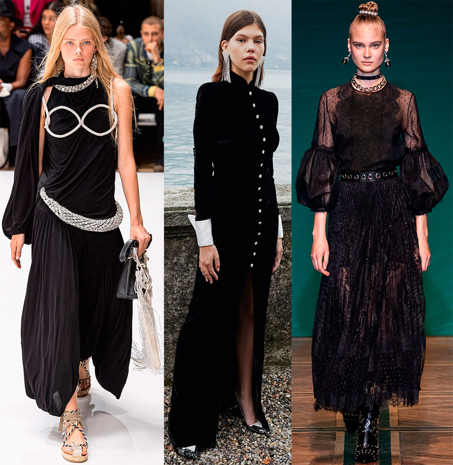 De belles robes noires