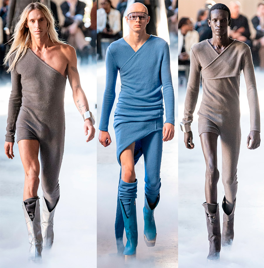 mode pour garçons par Rick Owens