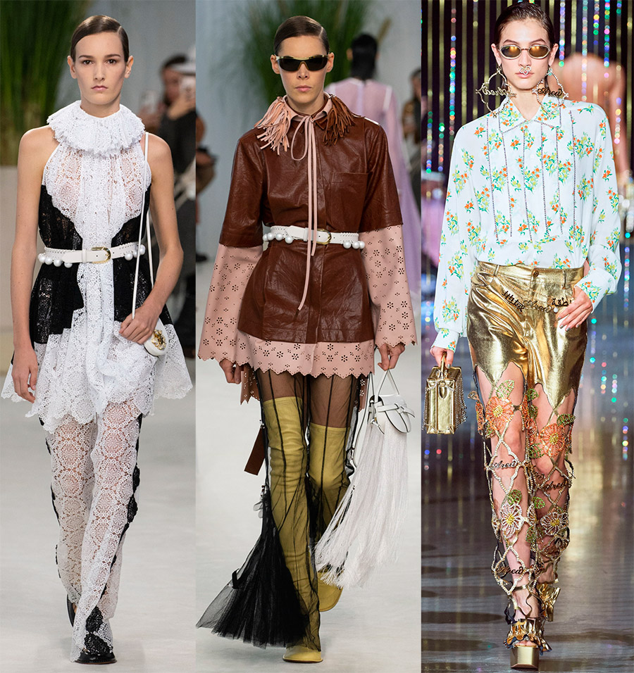 Nouvelles tendances de la mode d'une photo