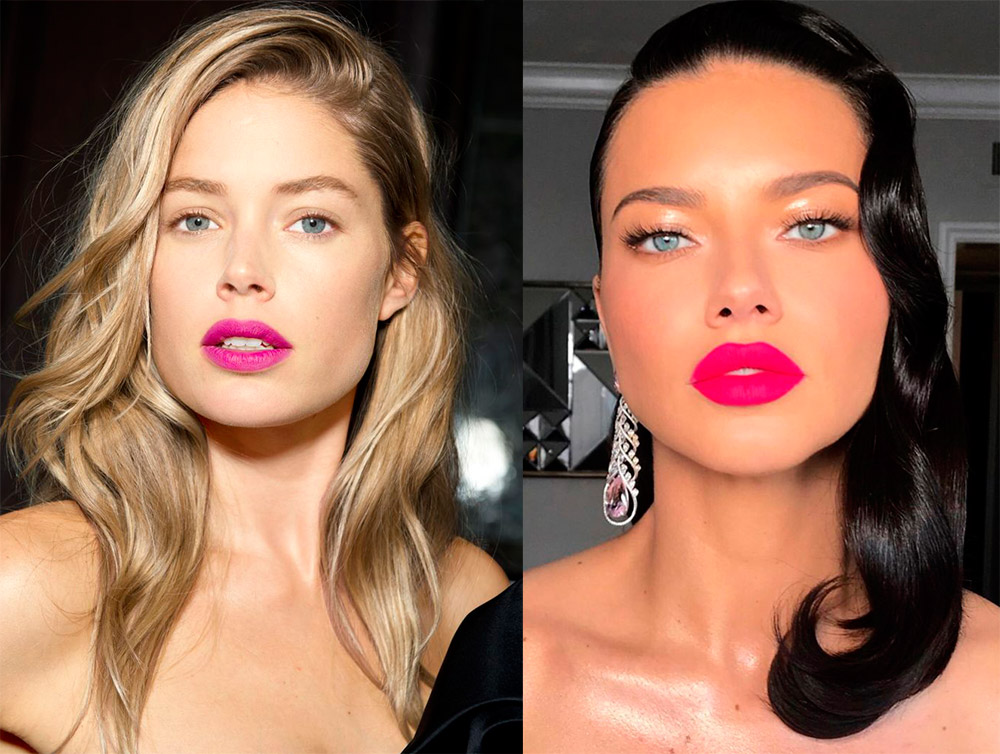 accent sur les lèvres photo