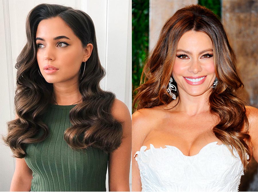 boucles hollywoodiennes