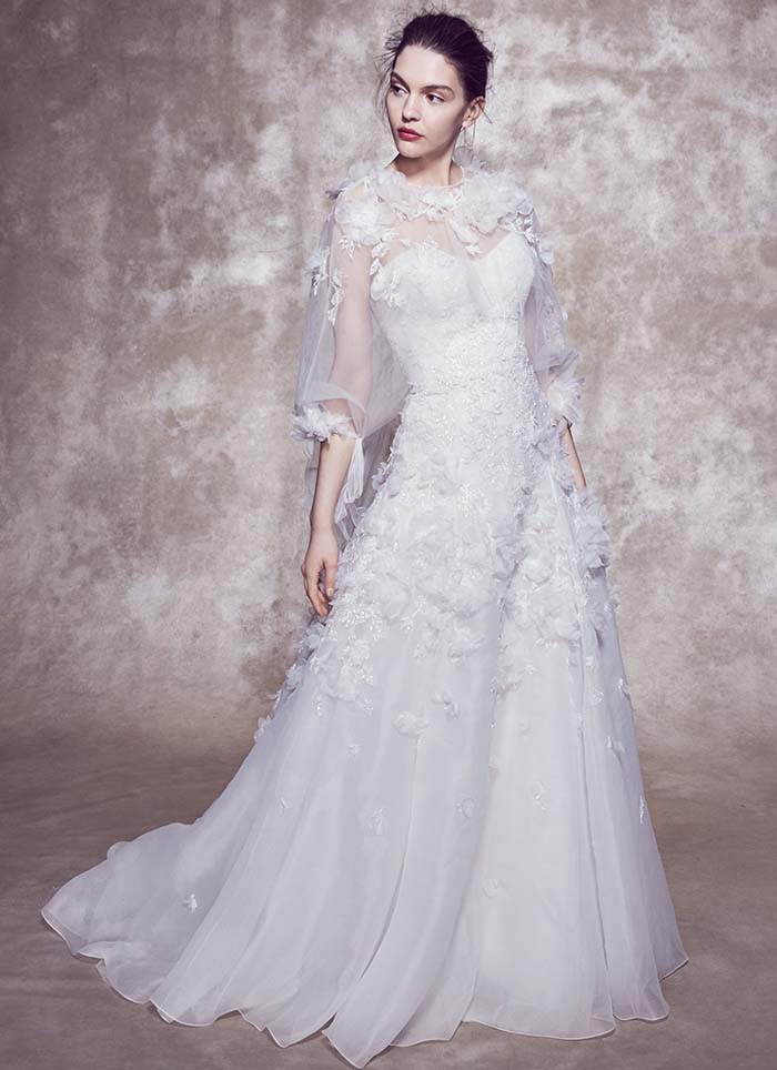Robes de mariée chic 2026 de Marchesa