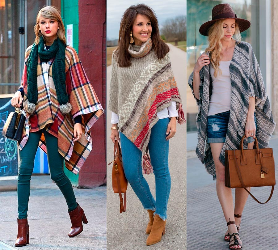 Poncho pour le printemps