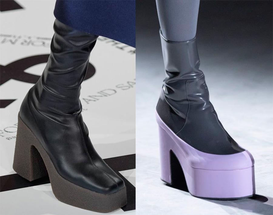 Chaussures à plateforme pour femmes