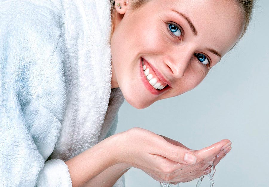 nettoyage de la peau