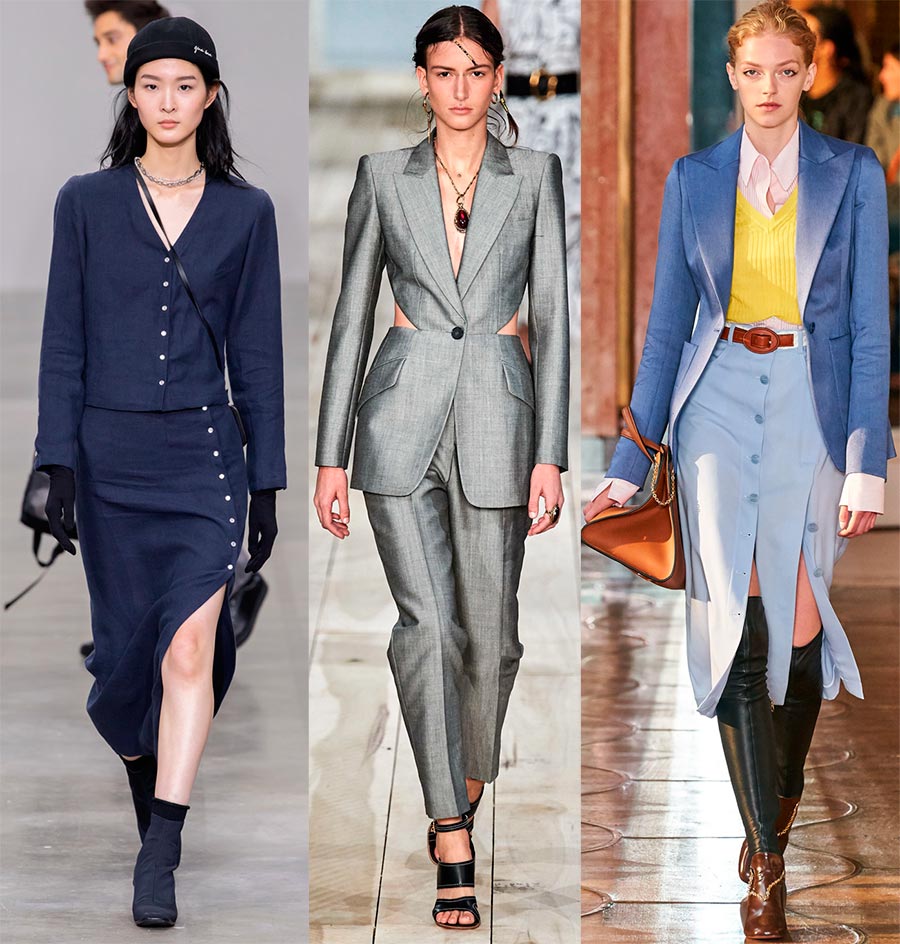 Costumes à la mode printemps-été