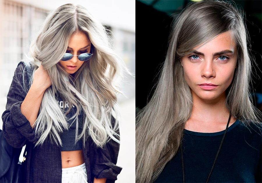 Coloration des cheveux à la mode