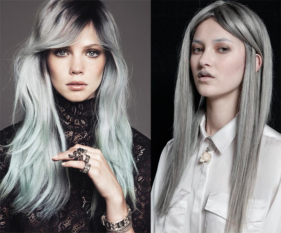 Coloration des cheveux à la mode