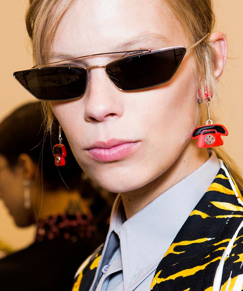 Lunettes de soleil minces