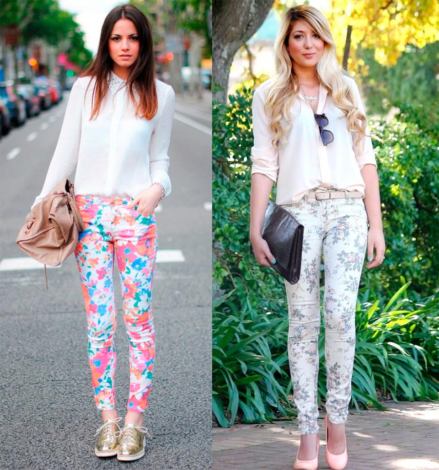 Jeans femme à la mode