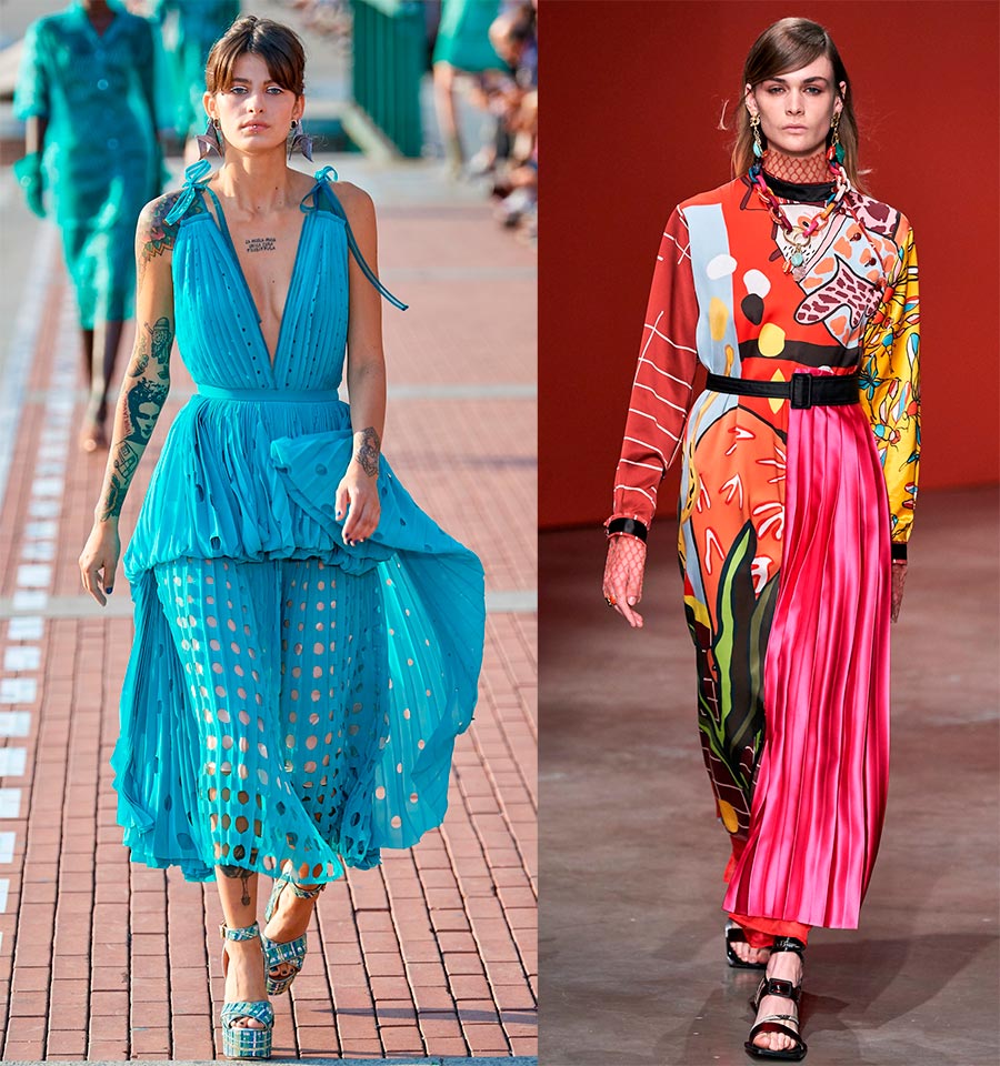 Robes élégantes à la mode