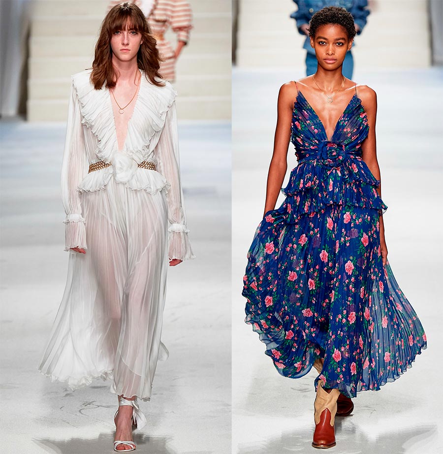 Robes élégantes à la mode