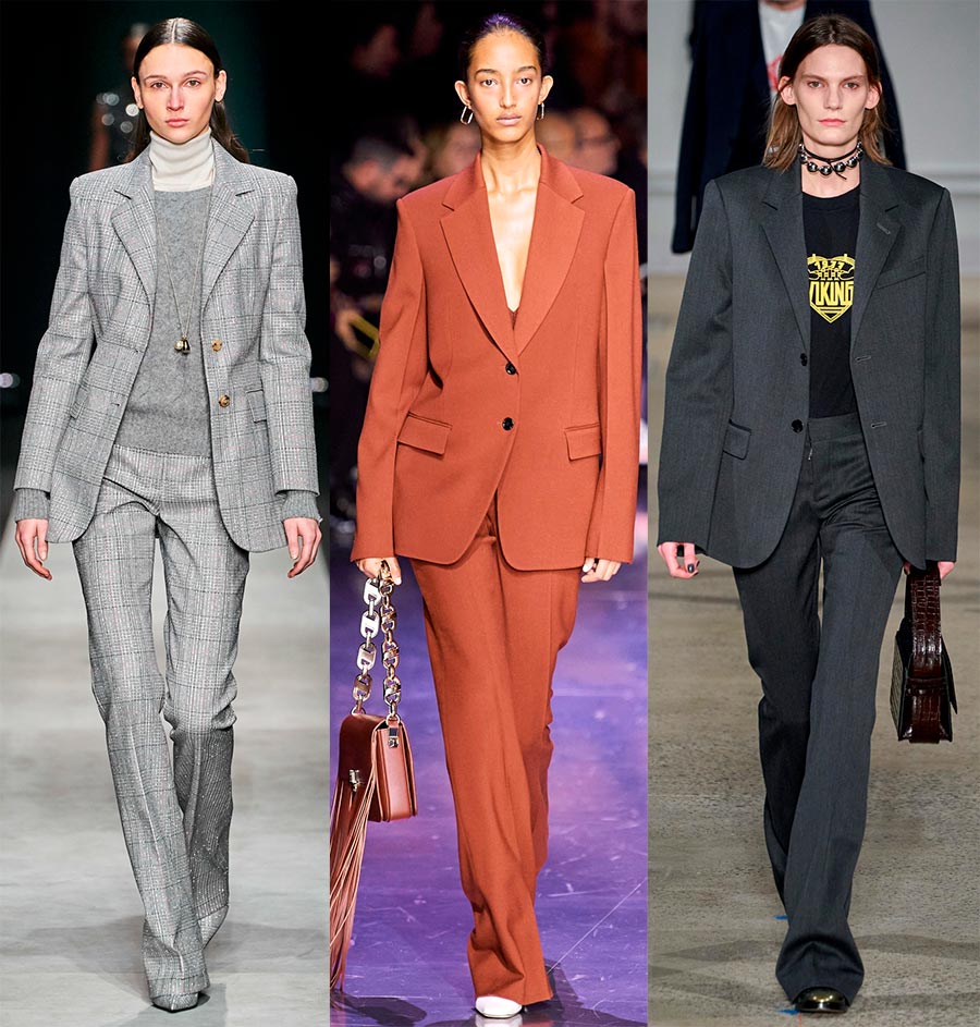 Costume homme dans la garde-robe femme