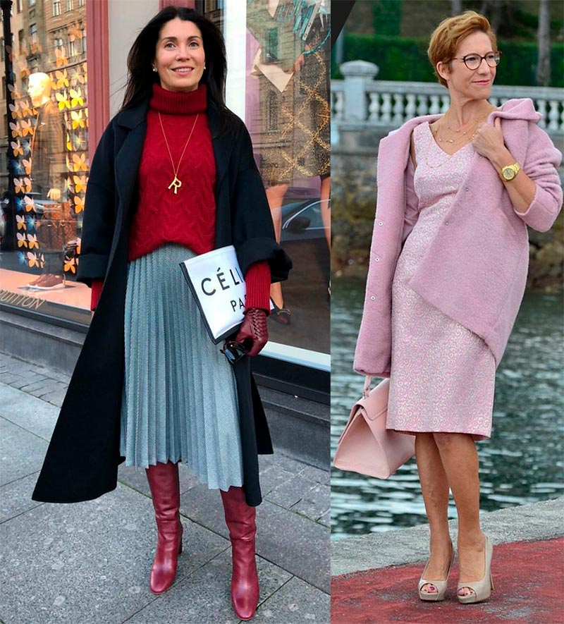 Nuances de vêtements anti-âge