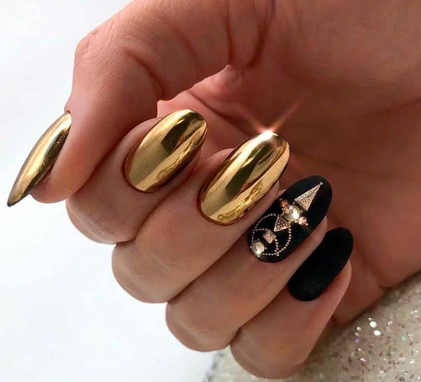 Ongles d'or