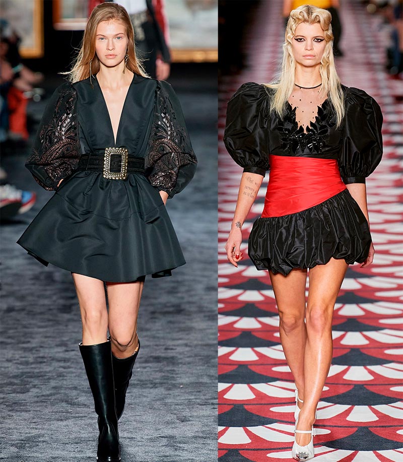 Les manches bouffantes sont à la mode