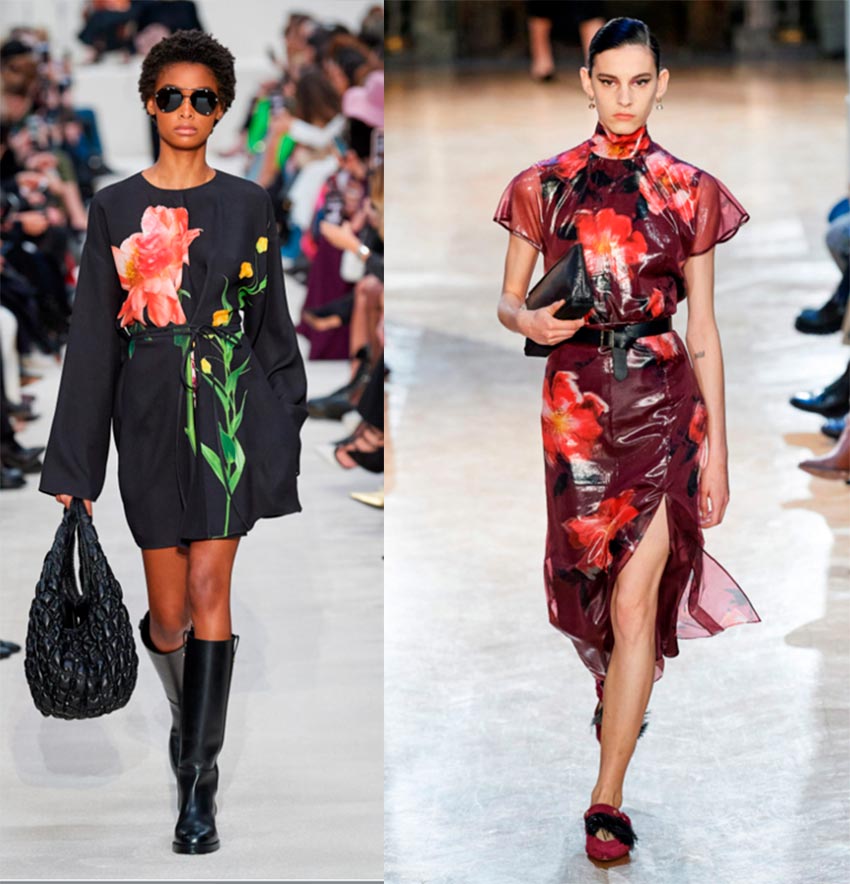 Les grandes fleurs sont à la mode