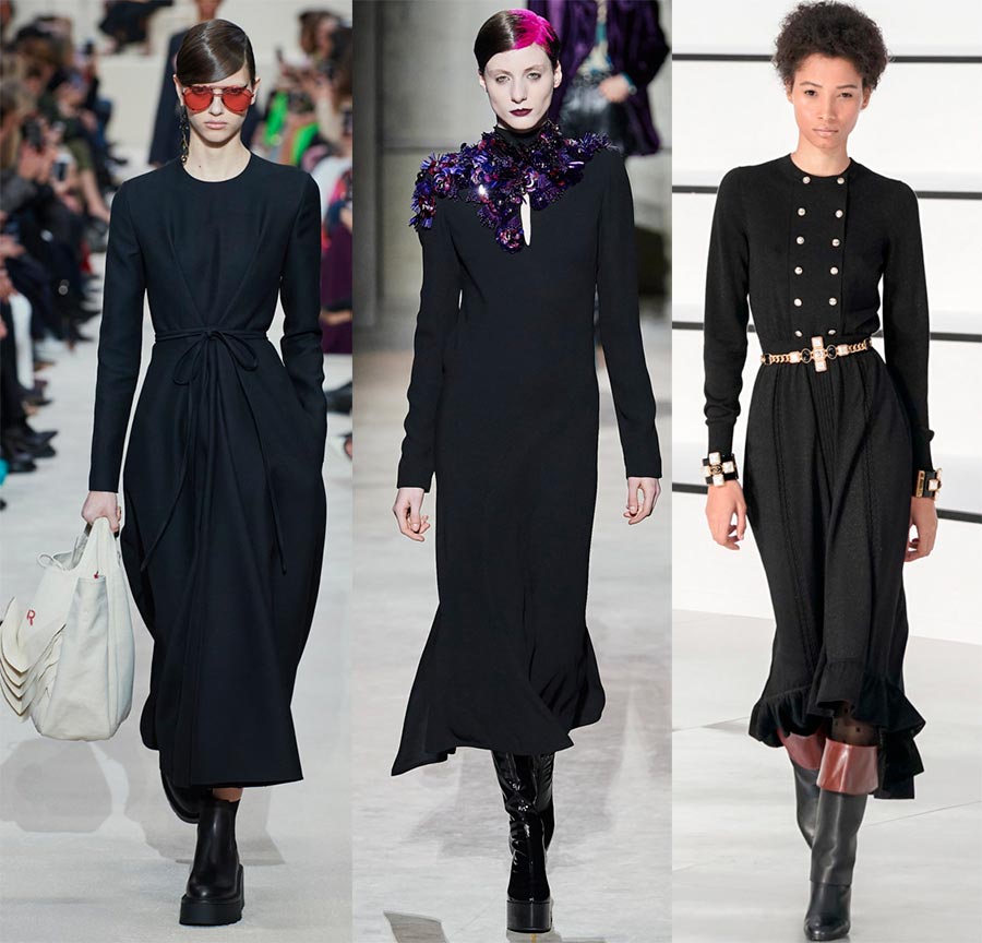 De belles robes noires