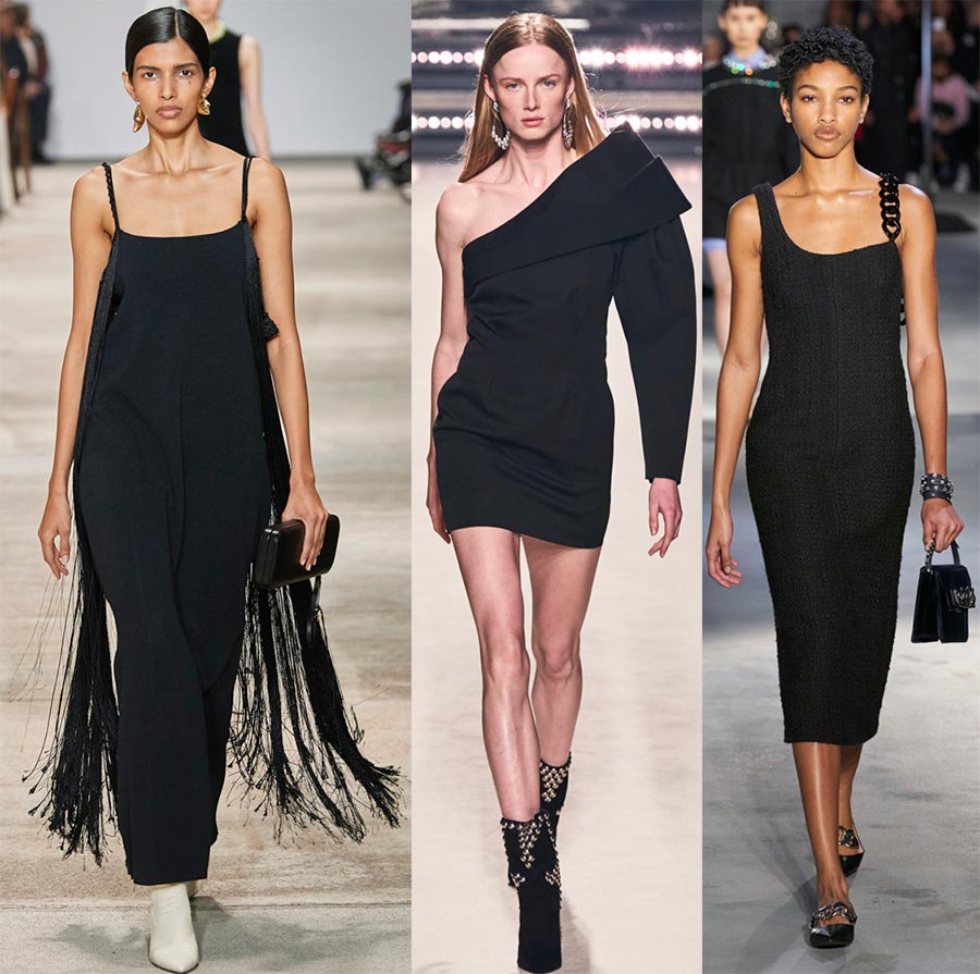 robes noires à la mode