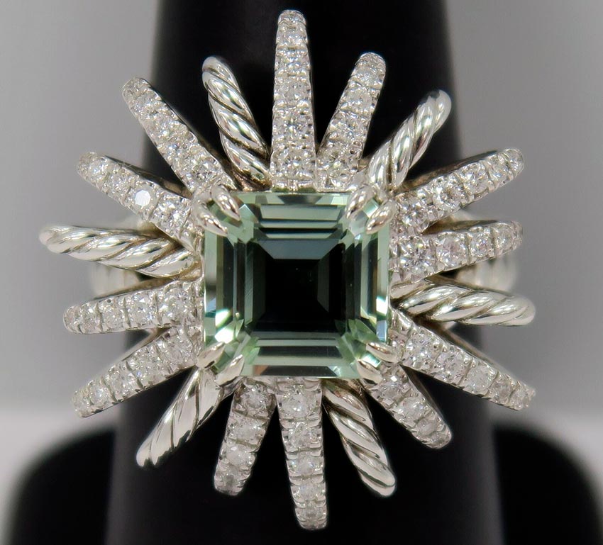 Pierre de prasiolite