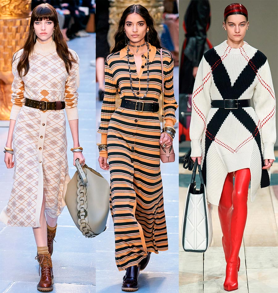 Robes tricotées 2025-2026