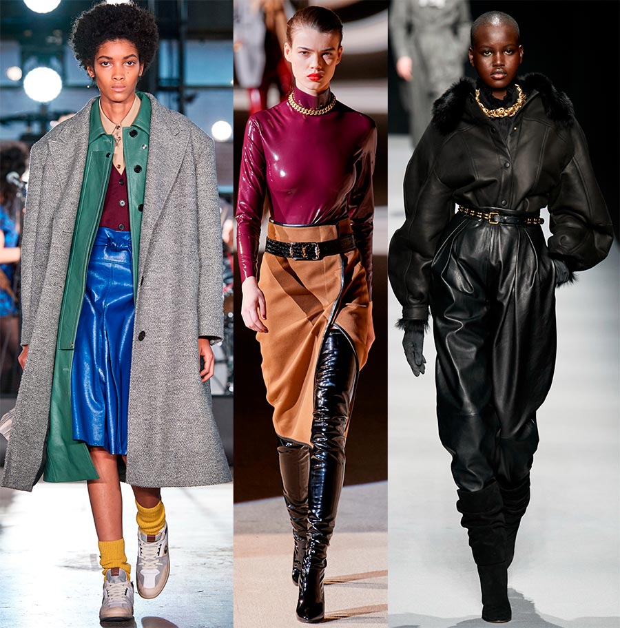 Vêtements en cuir à la mode 2026