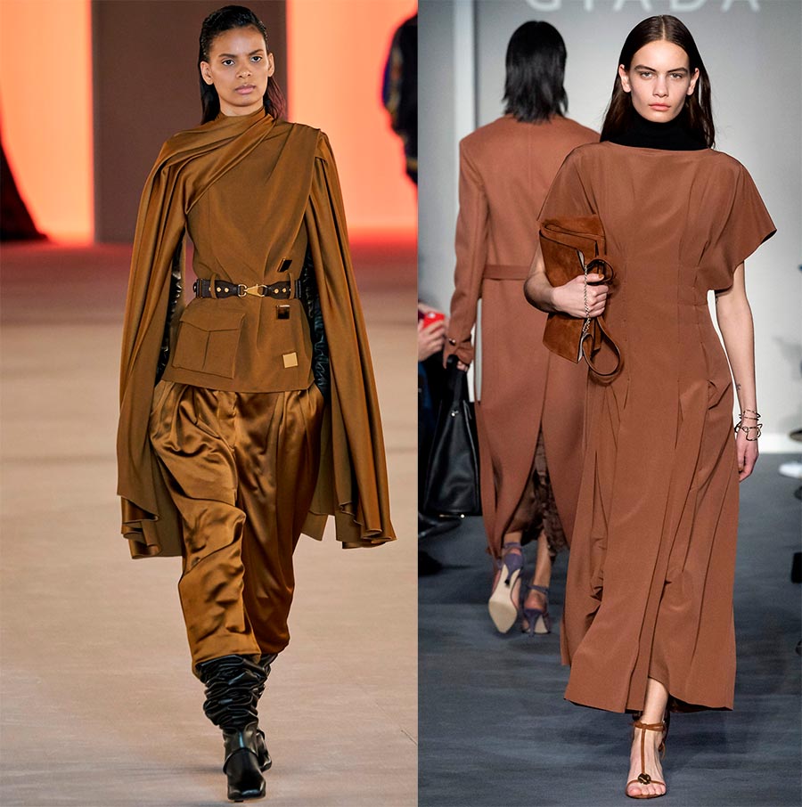 Nuances de chocolat tendance