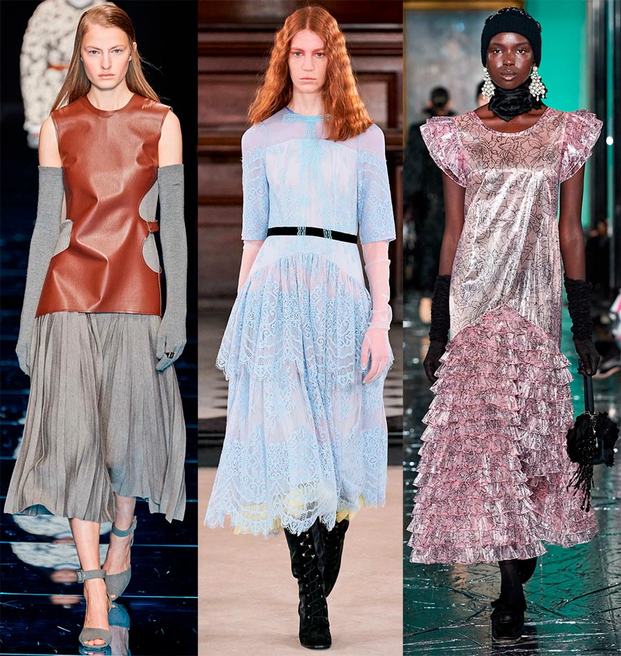 Gants longs à la mode