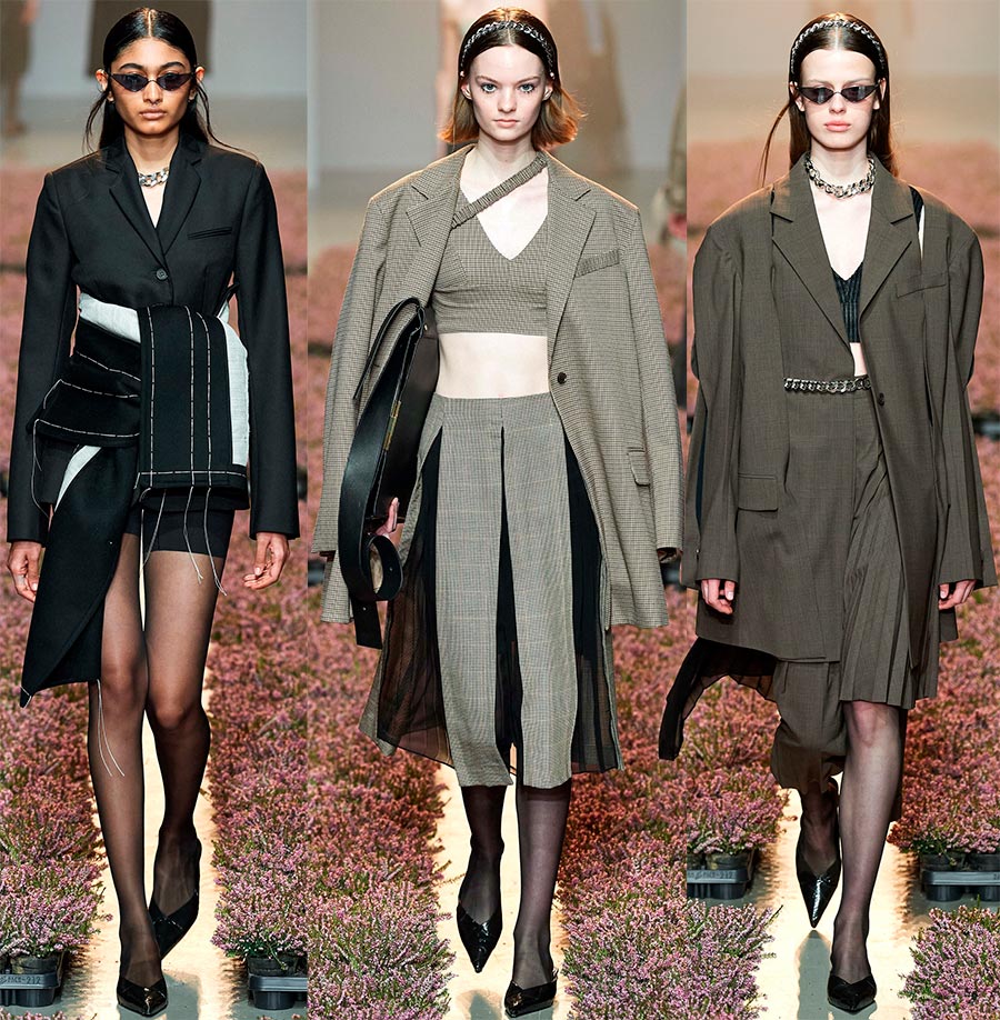 Images élégantes du déconstructivisme