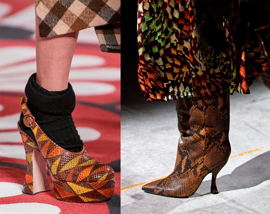 Tendances des chaussures