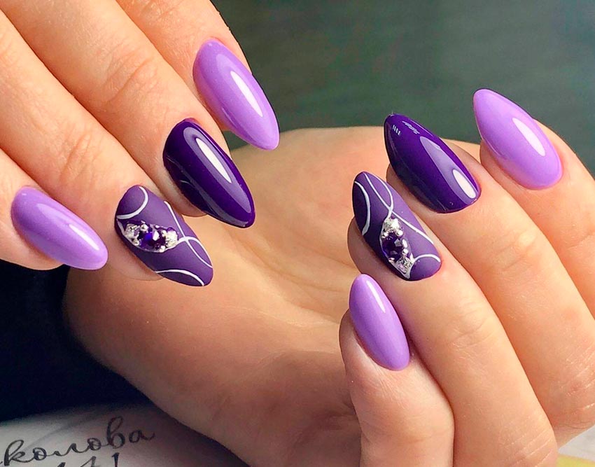 Conception d'ongles lumineux