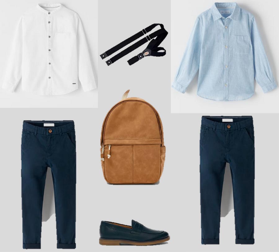 Capsule garde-robe d'école