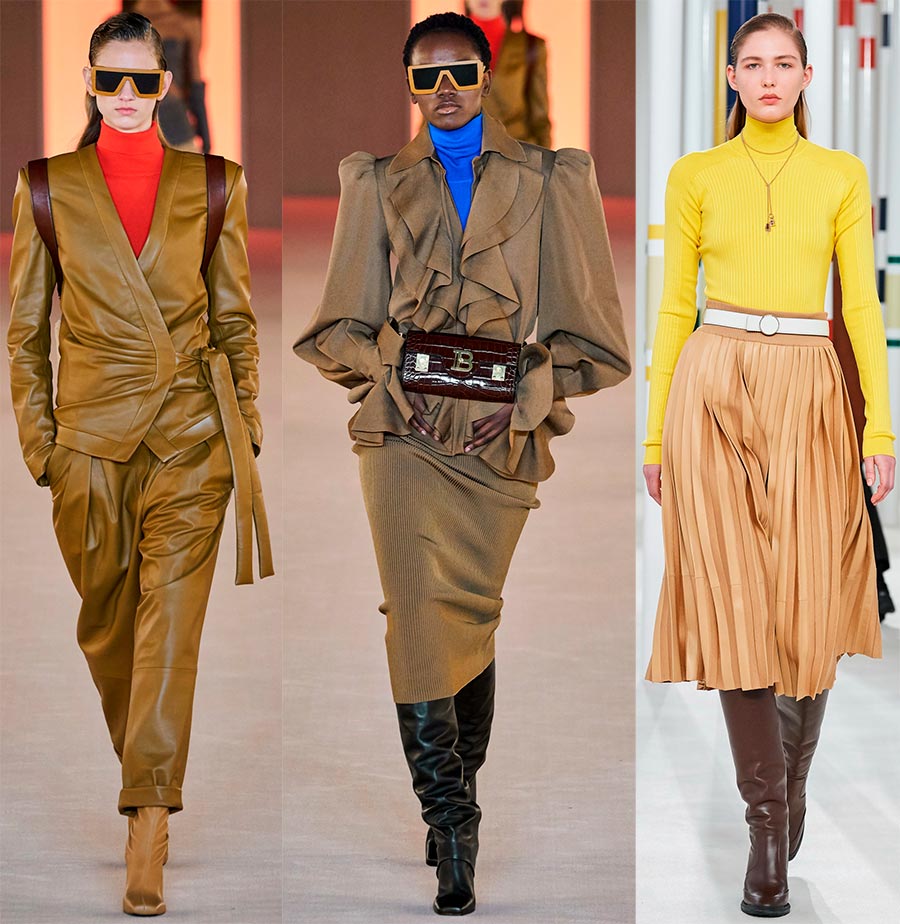 Les cols roulés à la mode